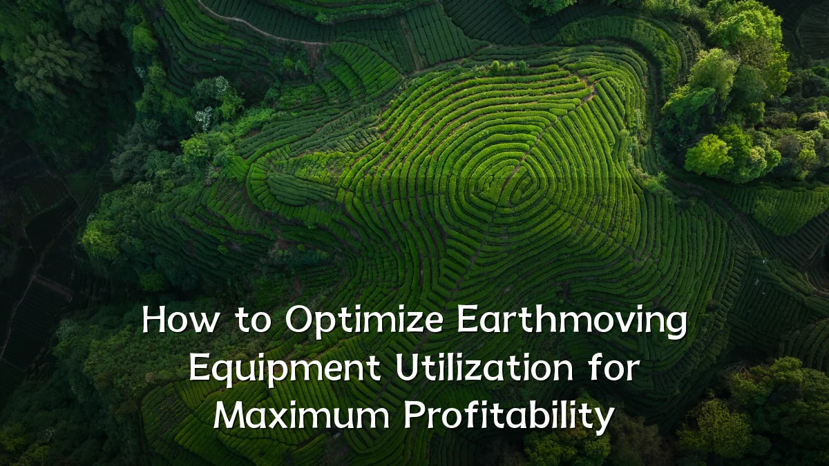How to Optimize Earthmoving Equipment Utilization for Maximum Profitability