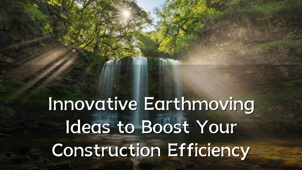 Innovative Earthmoving Ideas to Boost Your Construction Efficiency