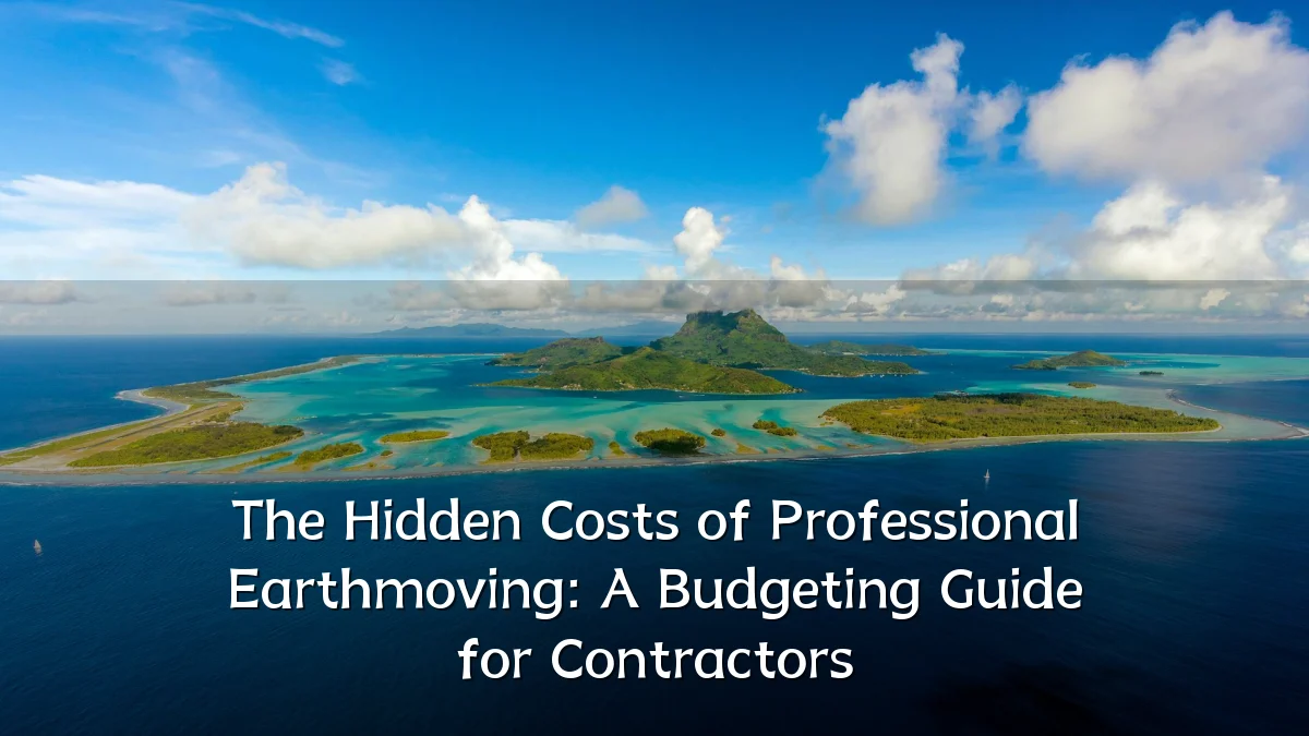 The Hidden Costs of Professional Earthmoving: A Budgeting Guide for Contractors
