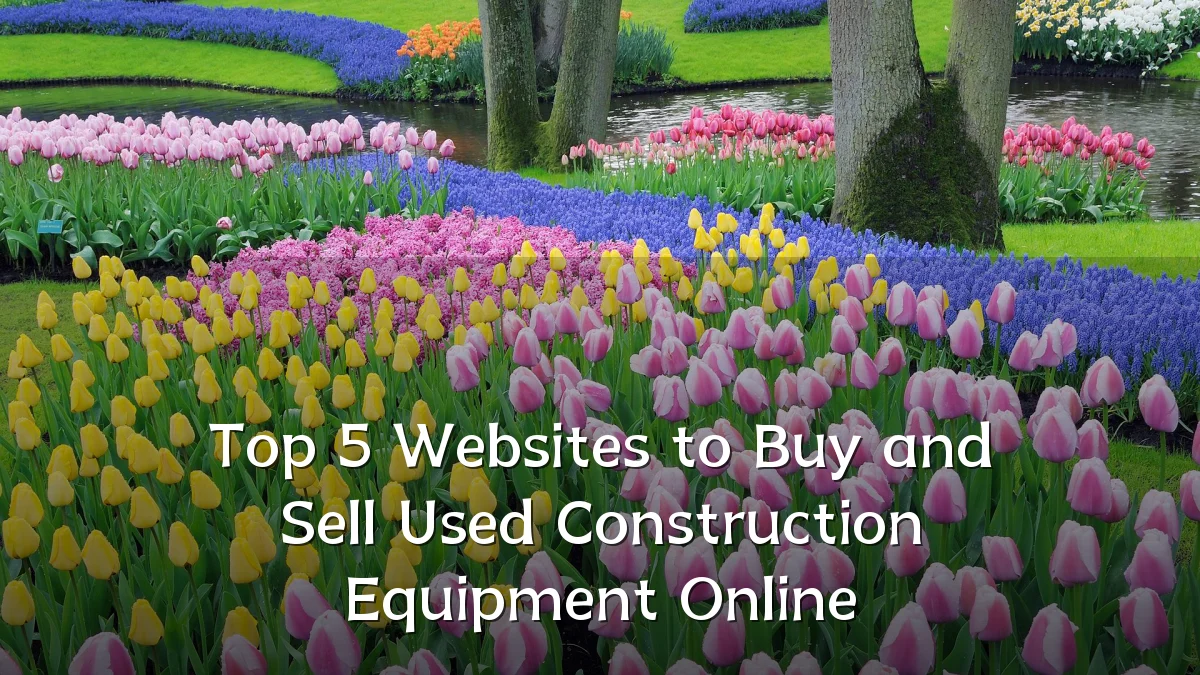 Top 5 Websites to Buy and Sell Used Construction Equipment Online