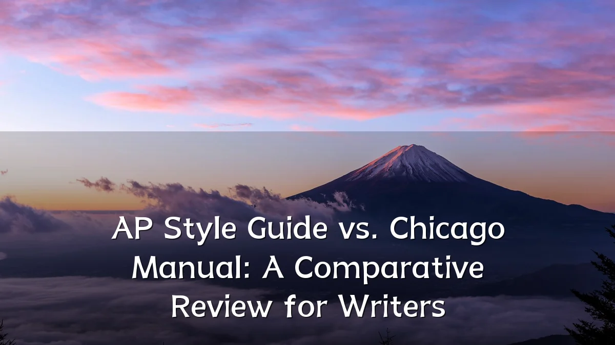 AP Style Guide vs. Chicago Manual: A Comparative Review for Writers