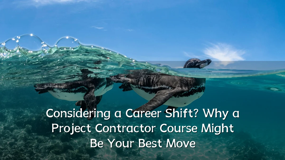 Considering a Career Shift? Why a Project Contractor Course Might Be Your Best Move