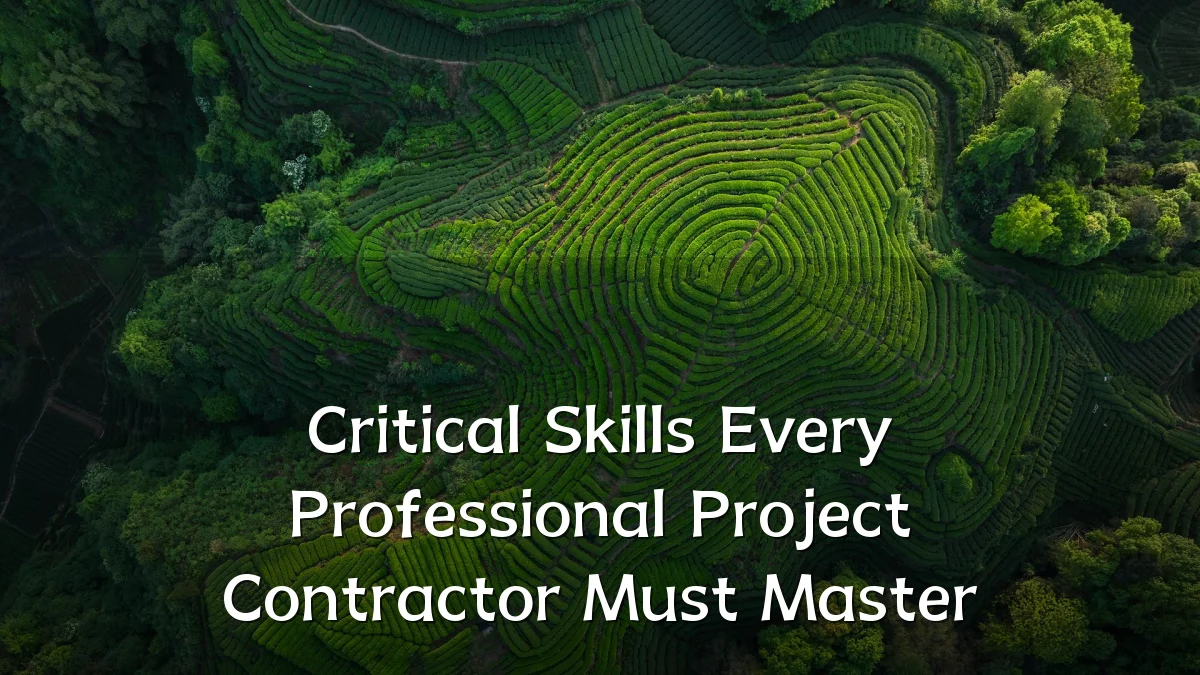 Critical Skills Every Professional Project Contractor Must Master