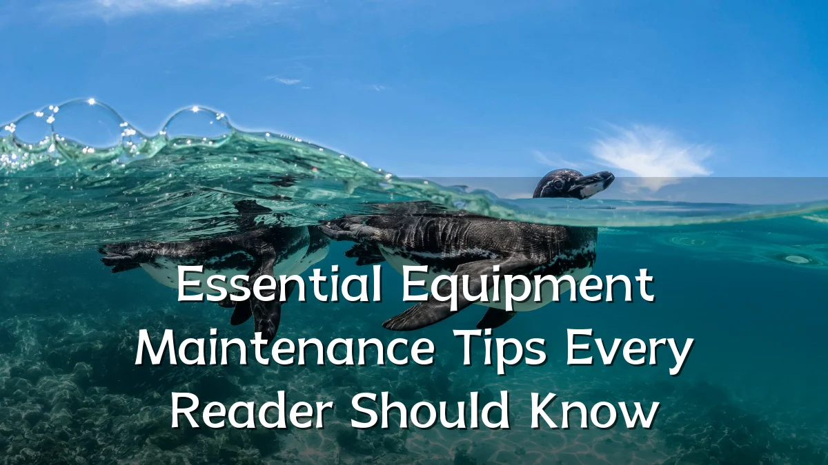 Essential Equipment Maintenance Tips Every Reader Should Know