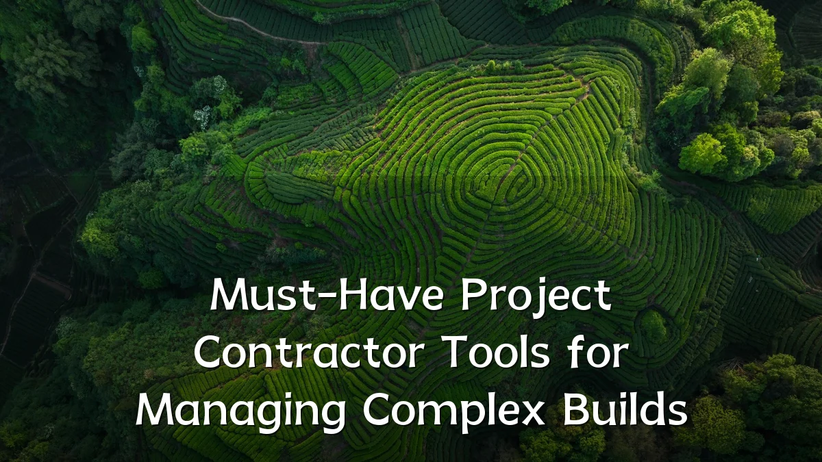 Must-Have Project Contractor Tools for Managing Complex Builds